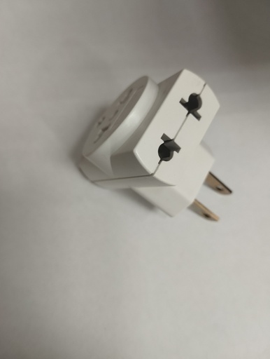 Adaptador en cruz Enchufe 6A   Blanco EPEM