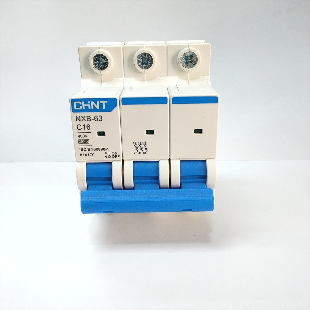 Termico Nxb-63 Tripolar 16A 6,0 Ka. Plomo CHINT