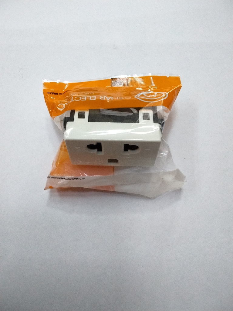 Modulo Eléctrico Con Polo A Tierra (Blanco, OSMAR)