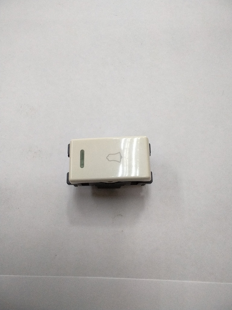 Modulo Eléctrico Modulo Pulsador Blanco OSMAR