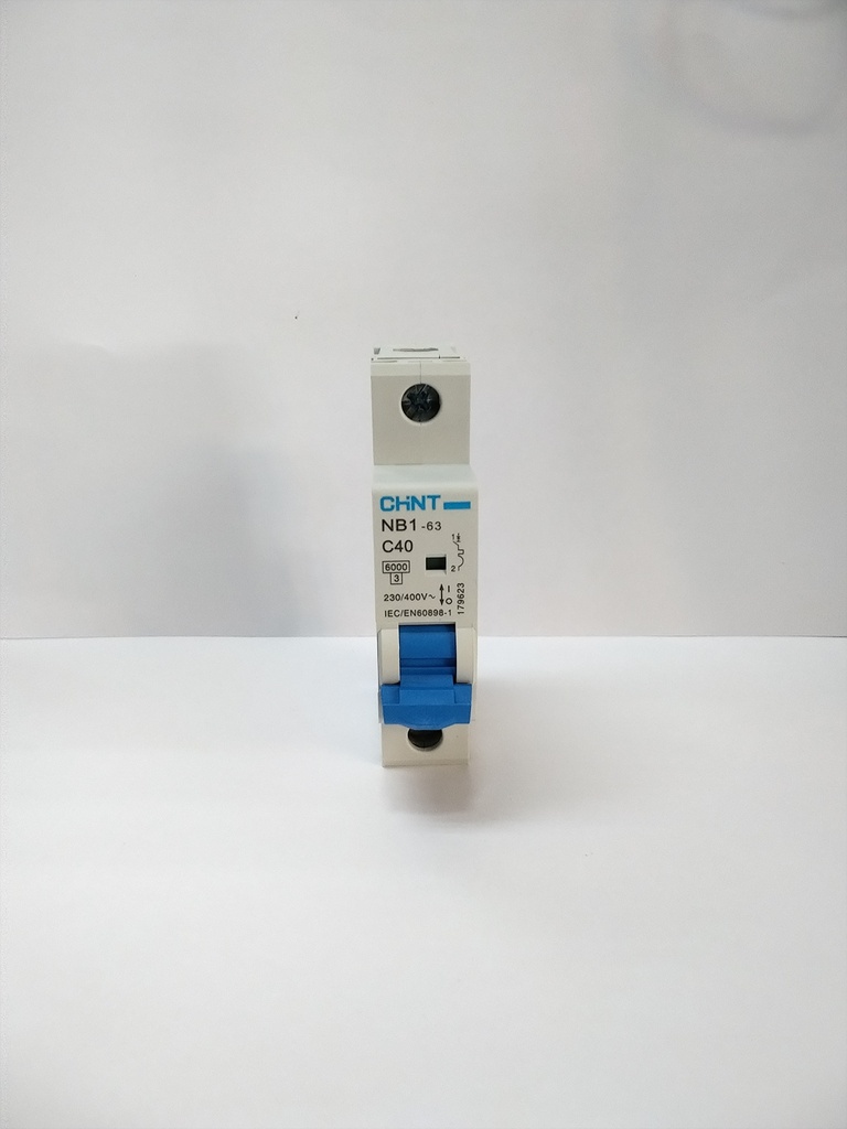 Termico Nb-1 Monopolar 40A 6Ka Industrial. Plomo, CHINT