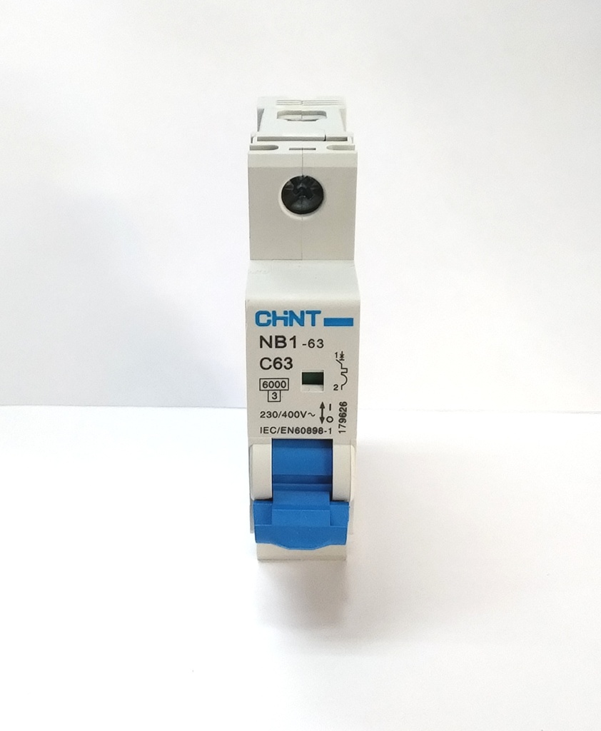 Termico Nb-1 Monopolar 63A 6Ka Industrial. Plomo, CHINT