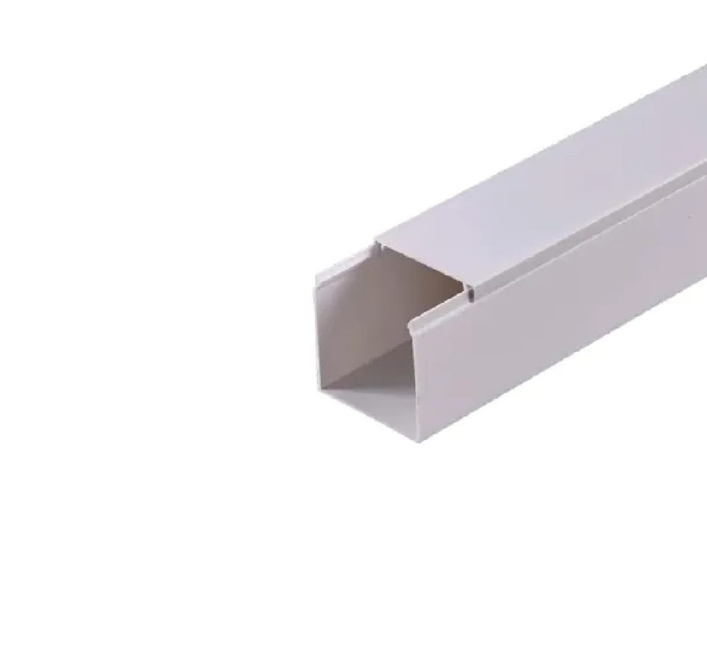 Cable canal 25x25 con adhesivo (Blanco, Dimax)