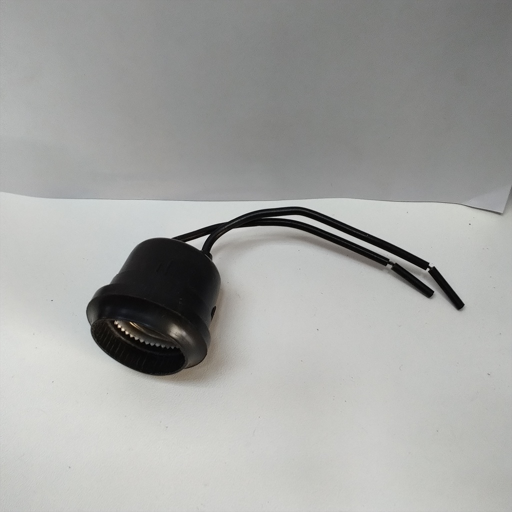 Socket para intemperie (negro Arpasini)