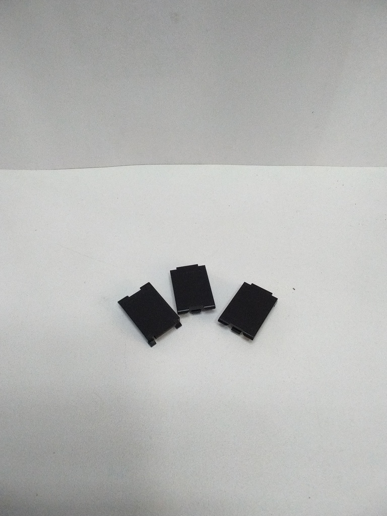 Tapa ciega para Faceplate (Negro, Siemon)