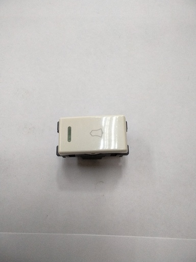 [2915] Modulo Eléctrico Modulo Pulsador Blanco OSMAR