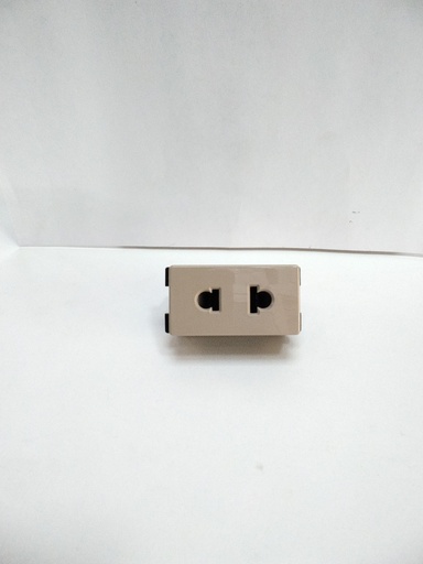 [2925] Modulo Eléctrico Sin Polo A Tierra (Beige, OSMAR)