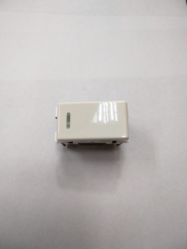 [2928] Modulo Eléctrico Modulo Conmutador 4 Vias     Blanco OSMAR