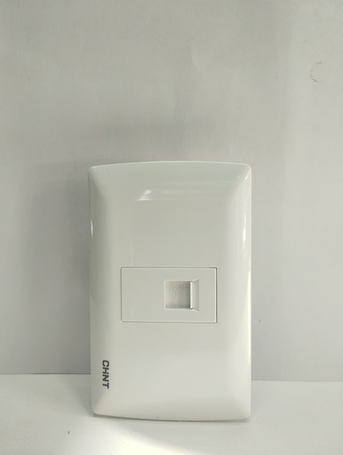 [288] Toma Completa Simple Conexion Telefono Blanco CHINT