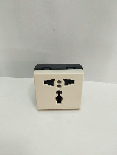 [2930] Modulo Enchufe Universal    Beige OSMAR