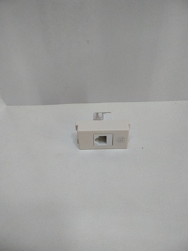 [542] Modulo Telefono Rj-11  Blanco OSMAR