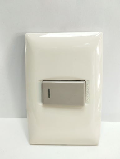 [2856] Toma completa conmutador simple 3 vias (Beige, Osmar)