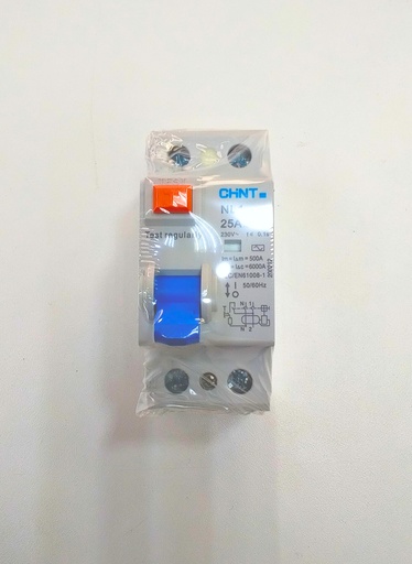 [257] Diferencial 25A NL1-63 1P+N 30mA. Plomo, CHINT