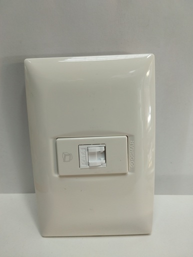 [2872] Toma completa rj-45 simple (Blanco, Osmar)