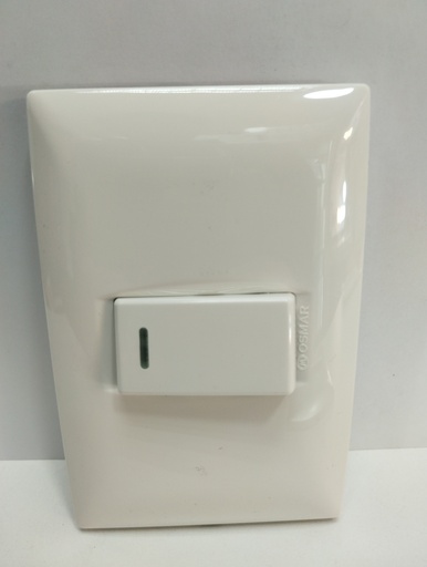 [2873] Toma completa conmutador simple 3 vias (Blanco, Osmar)