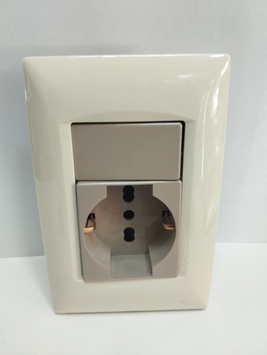 [2882] Toma completa shucko simple, shucko + ciego (Beige, Osmar)