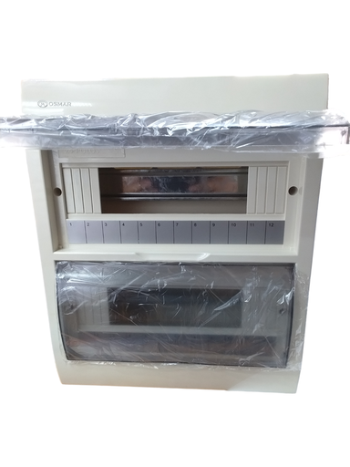 [1421] Caja De Termico sobreponer 24 polos (Blanco, Osmar)