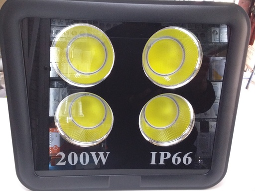 [397] Reflector LED luminaria publica 200W tipo ojos (Blanco, LED FLOOD LIGHT)