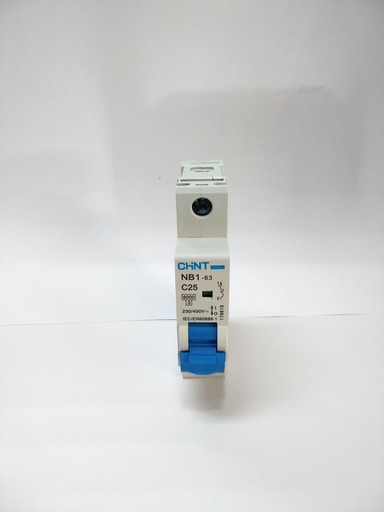 [2686] Termico Nb-1 Monopolar 20A 6Ka Industrial. Plomo, CHINT