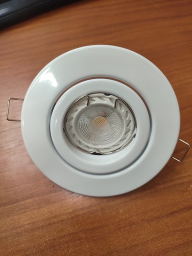[3483] Spot LED 6W de empotrar redonda 3 tiempos (Blanco, FSL)
