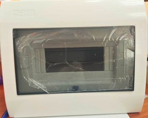 [1426] Caja De Termico Empotrar 12 POLOS   Blanco, DYP