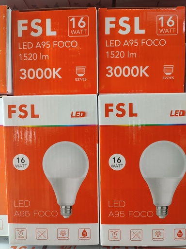 [3490] Foco led de 16W (Luz cálida, FSL)