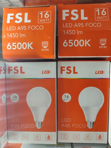 [3491] Foco led de 16W (Luz fria, FSL)