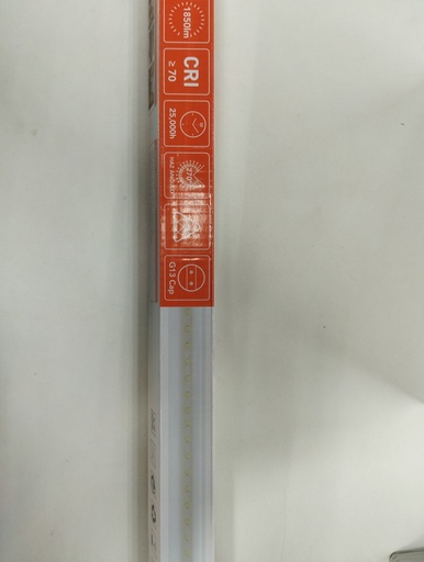 [3493] Tubo Led Luz Blanca 9W  (Transparente, FSL)