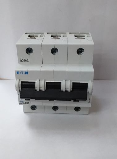 [1-4-7] Termico Tripolar de 80A de 10 Ka (Plomo, Eaton)