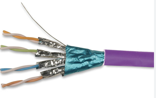 [2-1-1] Cable FUTP cat. 6A (Violeta, Siemon)