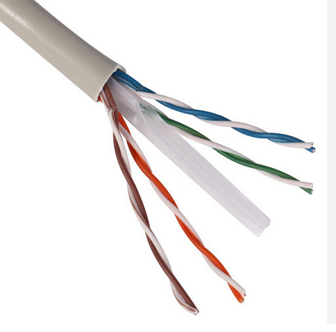 [2-1-6] Metro de cable UTP cat. 6 (Plomo, Siemon)