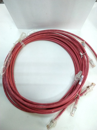 [2-3-13] Patchcord cat. 6 de 7 pies (2.13 mts) (Rojo, Siemon)