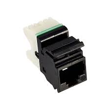 [2-3-5] Jack cat. 6 (Negro, Siemon)