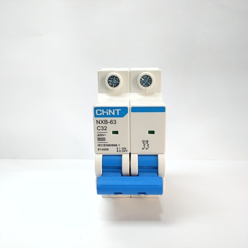 [1-4-12] Termico Nxb-63 Bipolar 32A 6,0 Ka. Plomo, CHINT