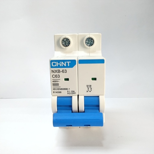 [1-4-21] Termico Nxb-63 Bipolar 63A 6,0 Ka. Plomo, CHINT