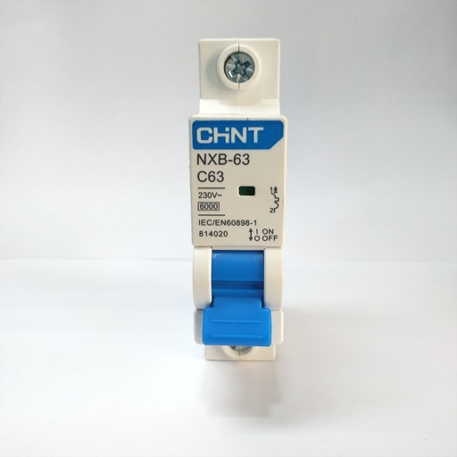 [1-4-20] Termico Nxb-63 Monopolar 63A 6,0 Ka. Plomo CHINT