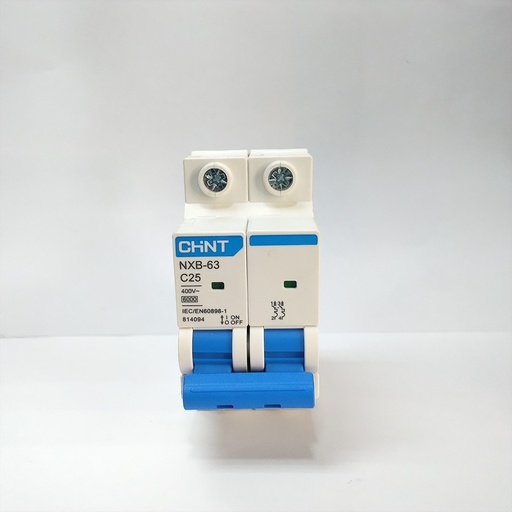 [1-4-45] Termico Nxb-63 Bipolar 25A 6,0 Ka. Plomo, CHINT
