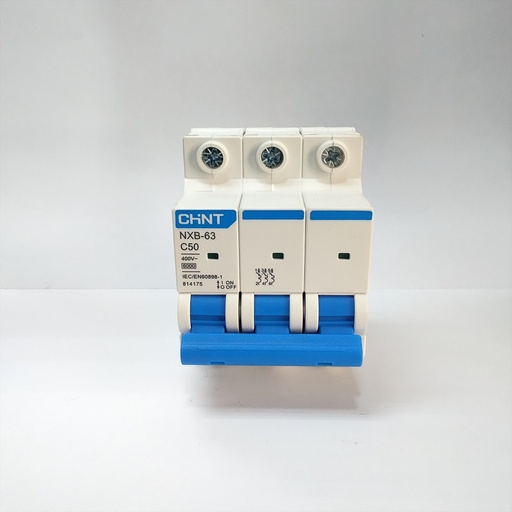 [1-4-47] Termico Nxb-63 Tripolar 50A 6,0 Ka. Plomo, CHINT